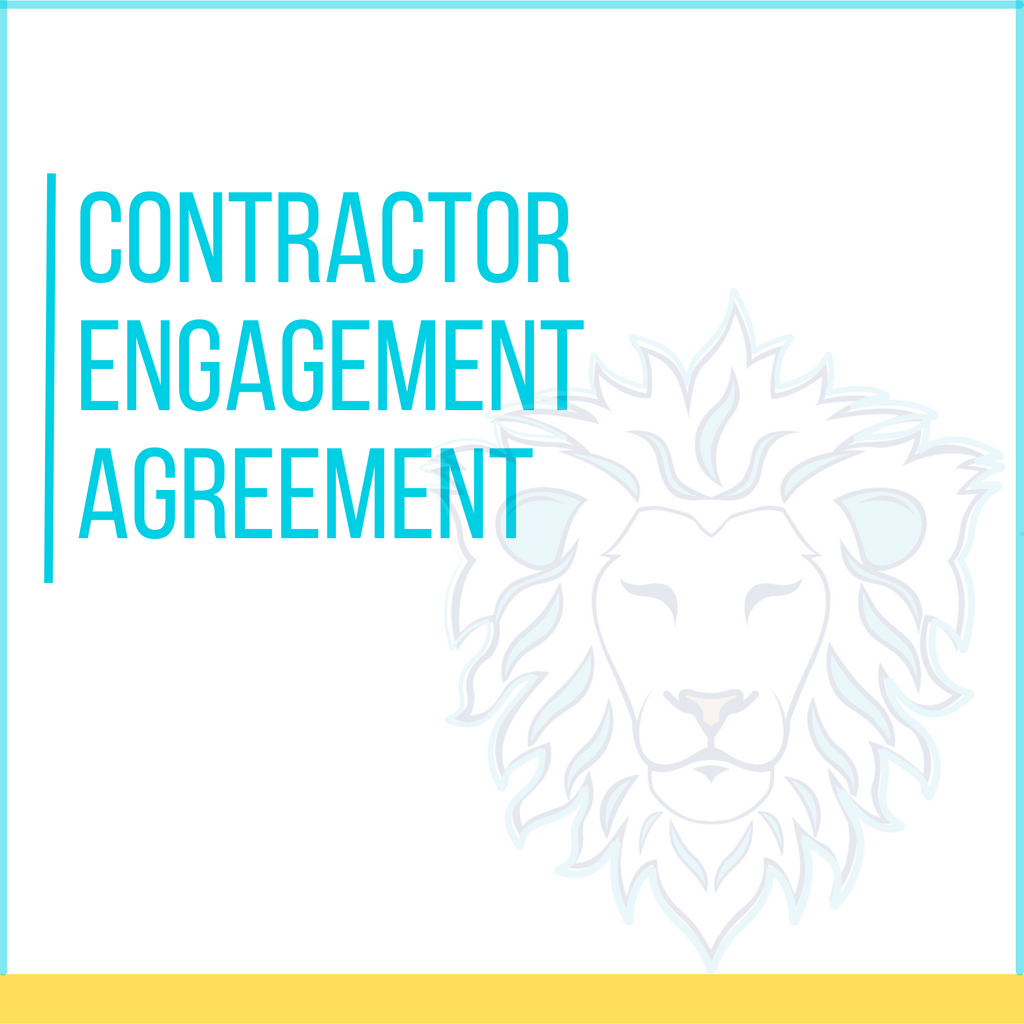 Contractor Engagement Agreement