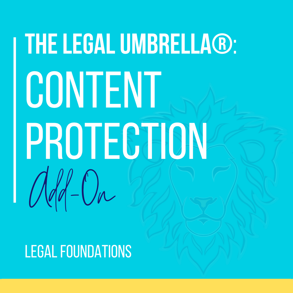 The Legal Umbrella® Content Protection Add-On