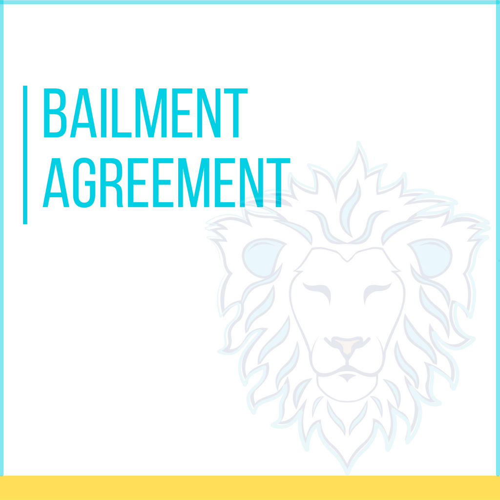 Bailment Agreement