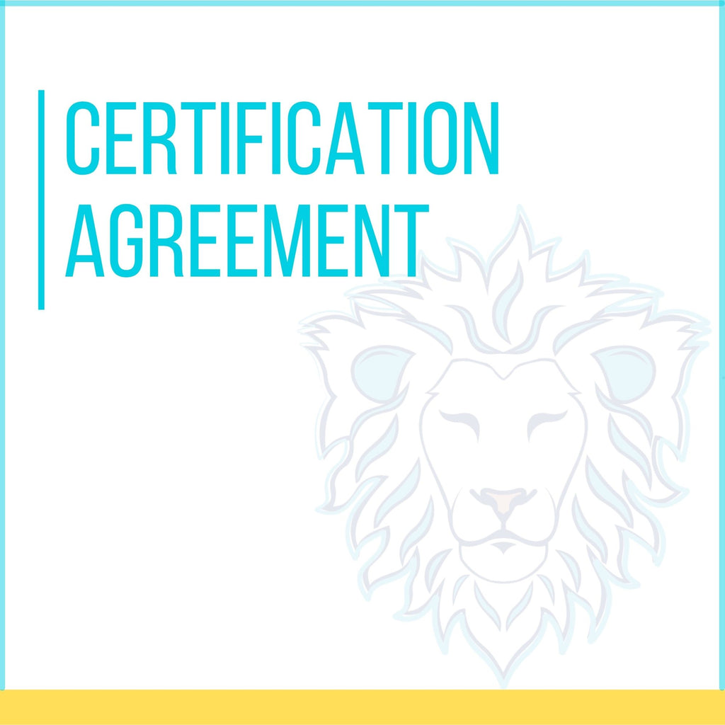 Certification Agreement